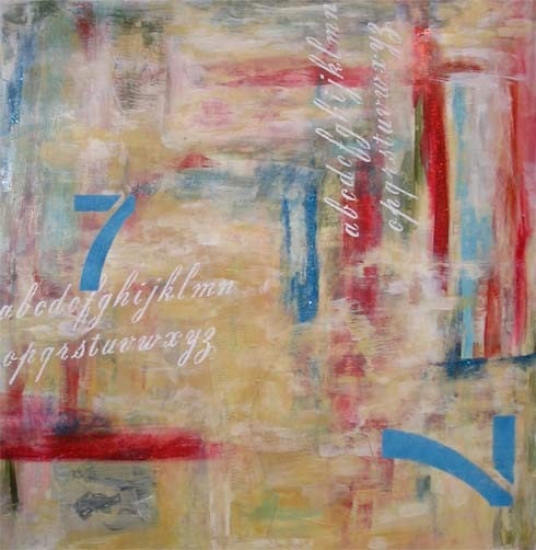 Abstract 77------LARGE Original Painting