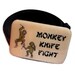 Monkey Knife Fight Belt Buckle