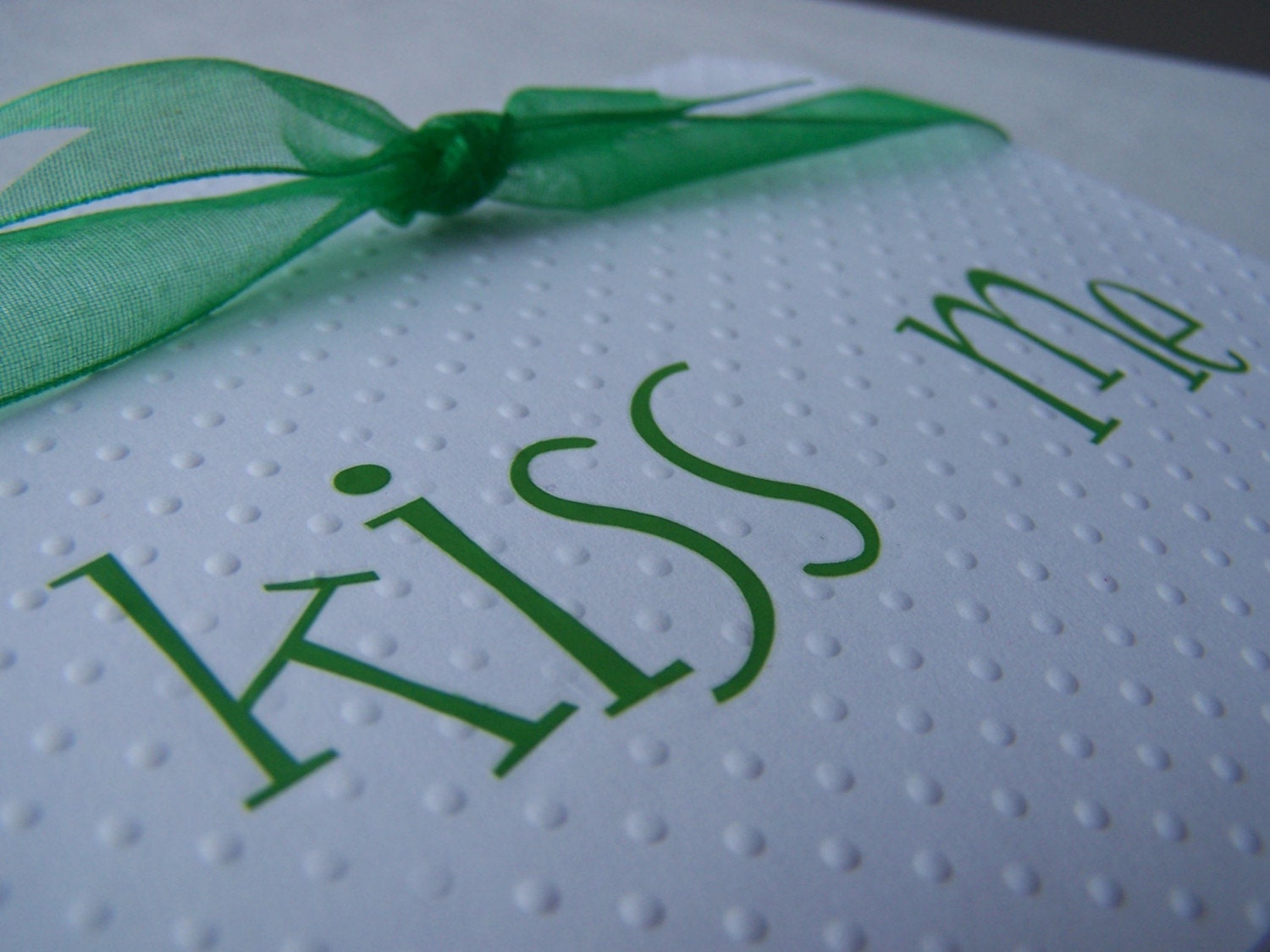 Kiss Me Im Irish - Greeting Card