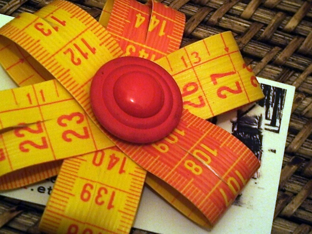 got the measure of you brooch