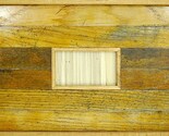 Golden Hardwood Floor Frame