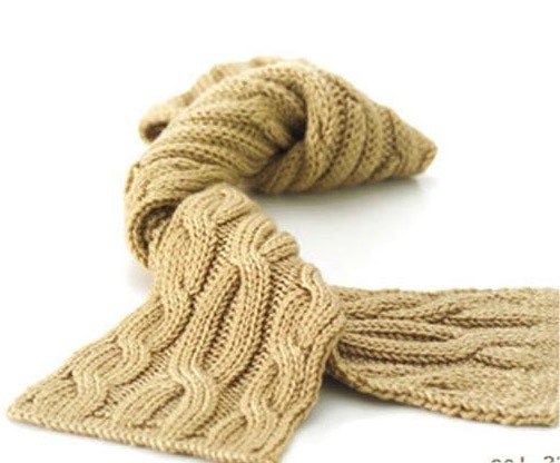 купить теплый модный вязаный шарф