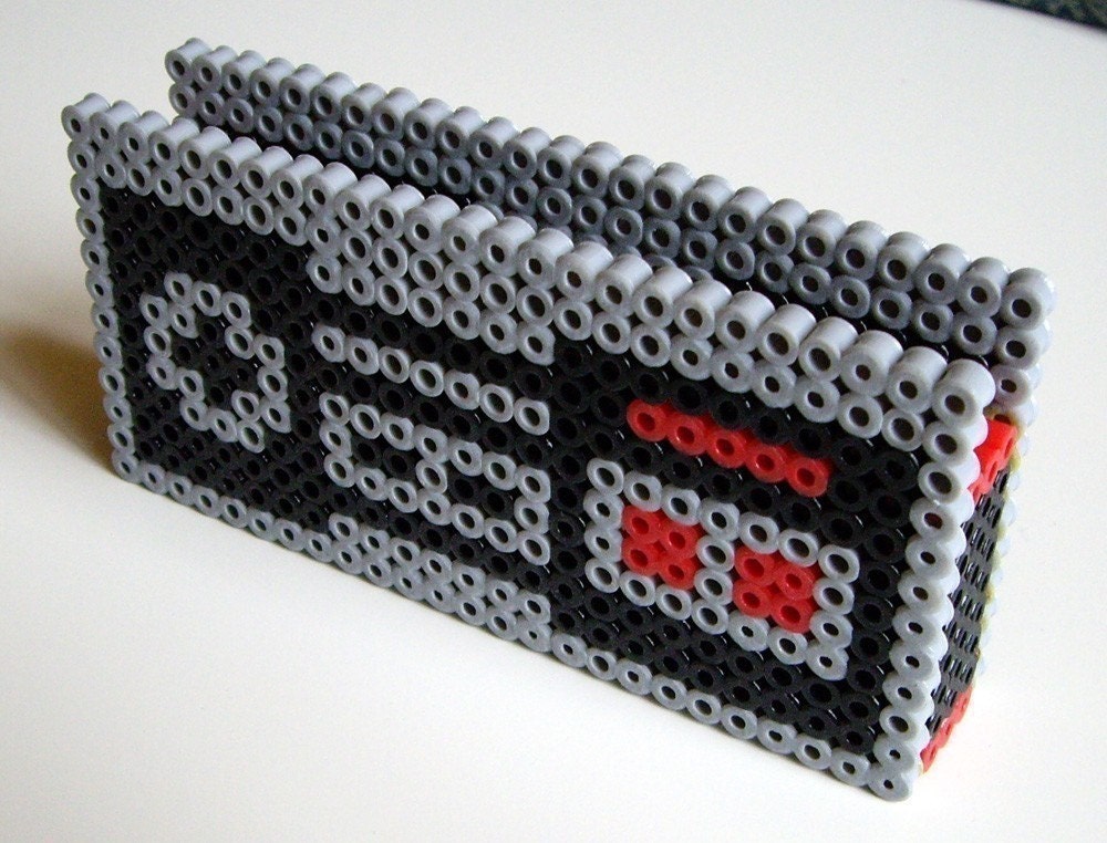 Tarjetero con forma de mando de NES