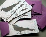 Set of 10 Bird Enclosure Cards