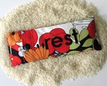 rest - hand embroidered eye pillow or sleep mask