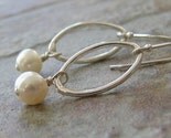 Sterling Ovals and Pearls