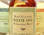 Relaxation Blend - Vanilla Lavender Bath Oil Aromatherapy