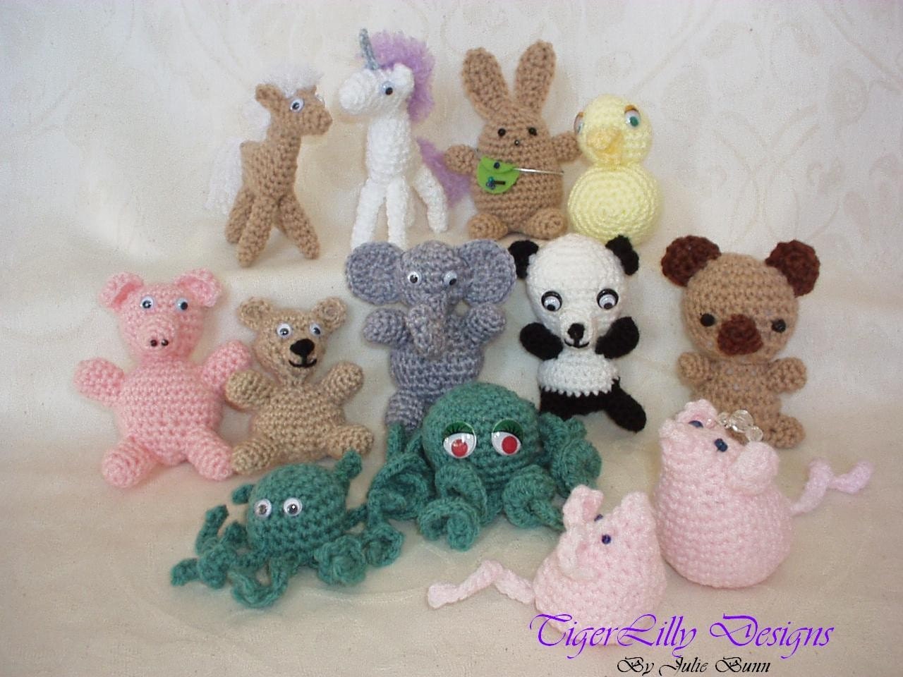 Links to Free Crochet Patterns for Stuffed Animals